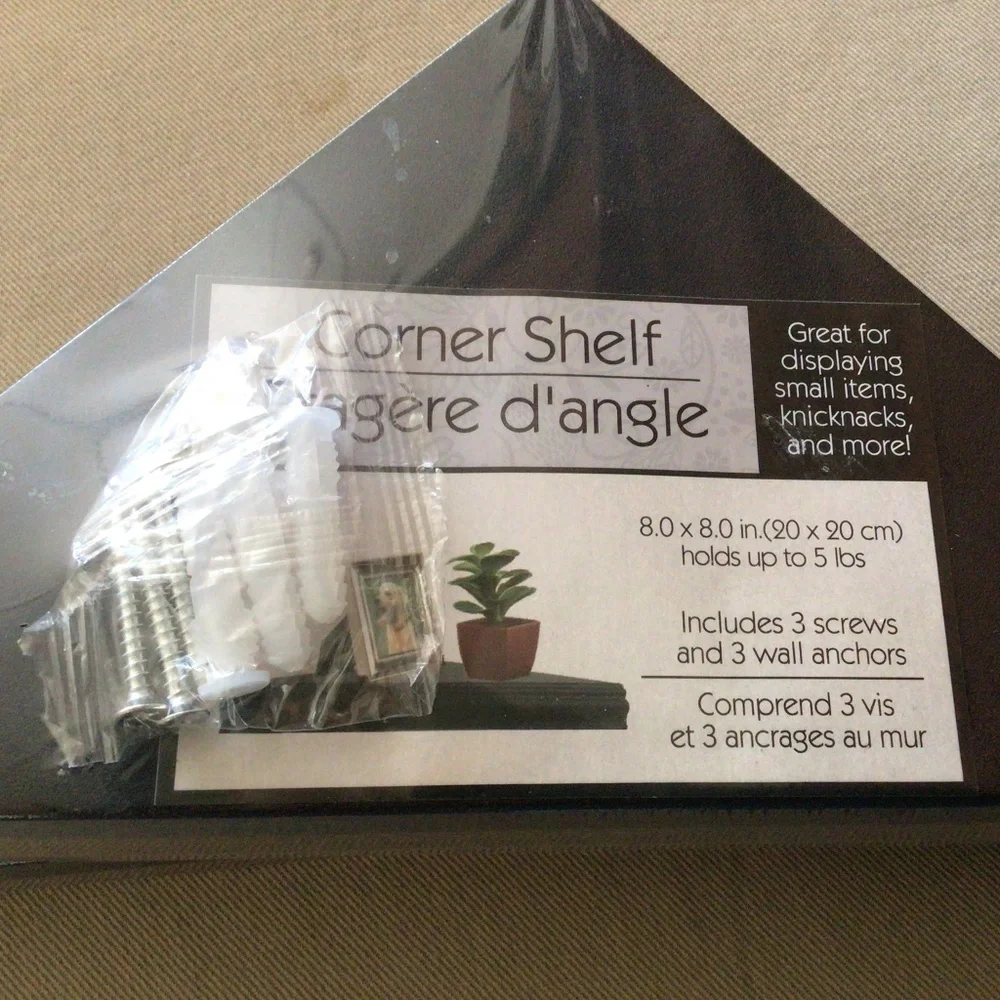N/A corner shelf
